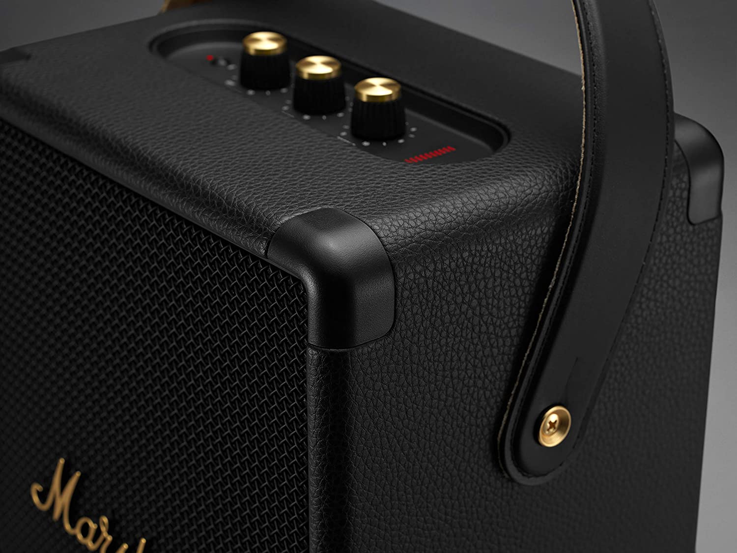 Marshall Tufton 80 Watt Wireless Bluetooth Portable Speaker (Black & Brass) - Image 4