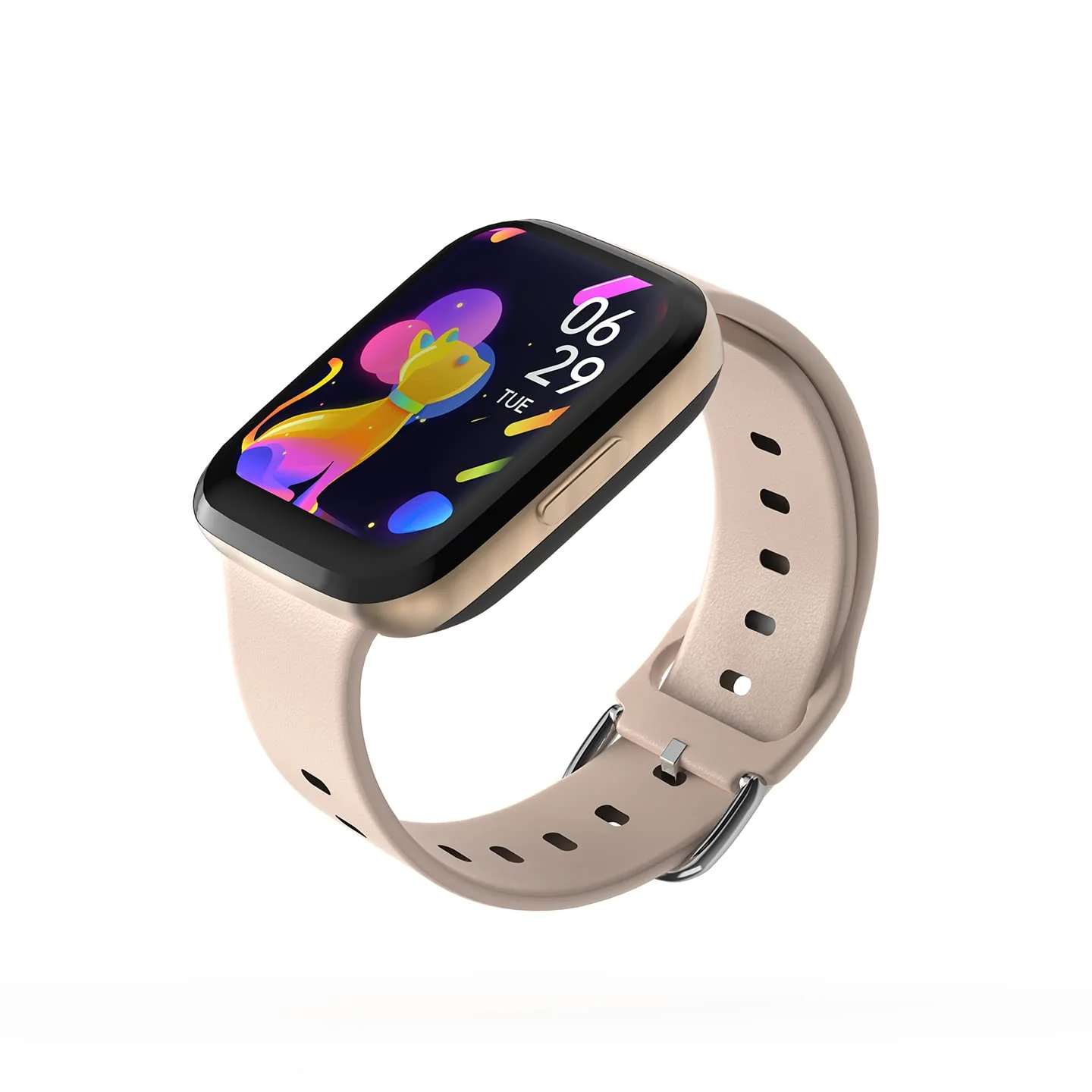 Maxx SX25 Ace Smartwatch - 1.69" Display, Bluetooth, 100+ Sports Modes, Health Suite, Voice Assistance, Includes 2 Bonus Straps (Rose Glod) - Image 3