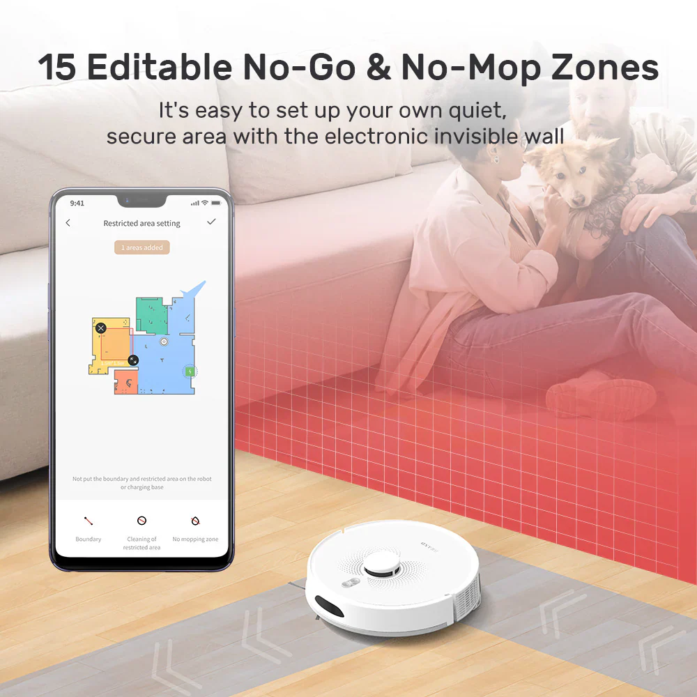 Meelux M20m Plus robot vacuum cleaner - Image 4