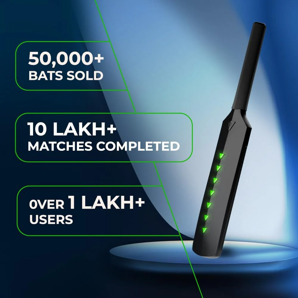 MetaShot Smart Cricket Bat with VIP Game Pass - Image 8
