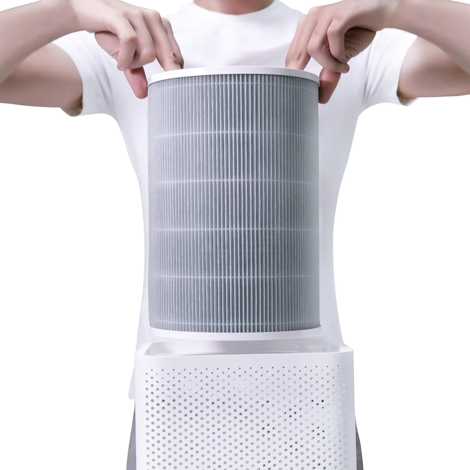 Mi Air Purifier 2C with True HEPA Filter (White) - Image 2