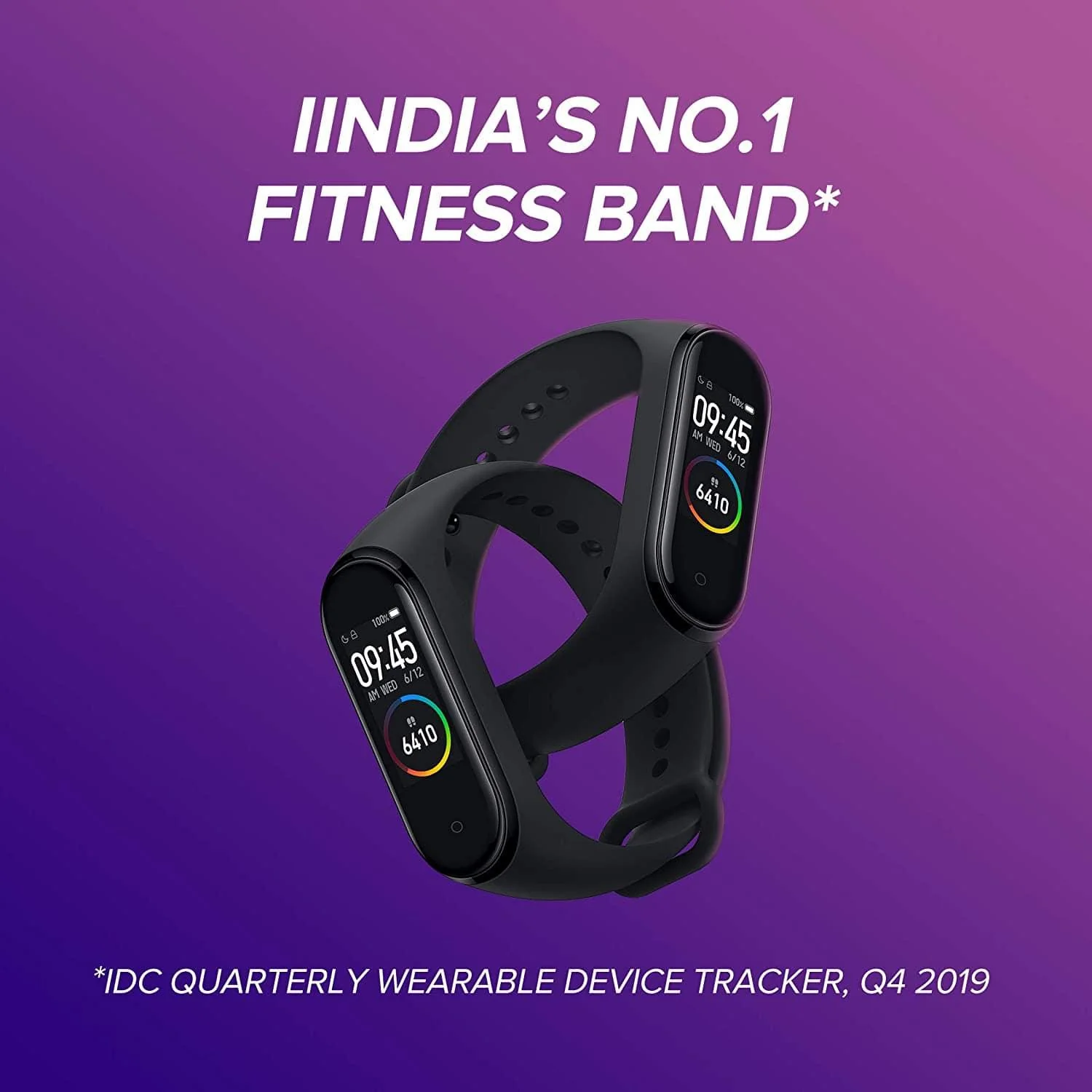 Mi Smart Band 4- India's No.1 Fitness Band, Up-to 20 Days Battery Life - Image 3