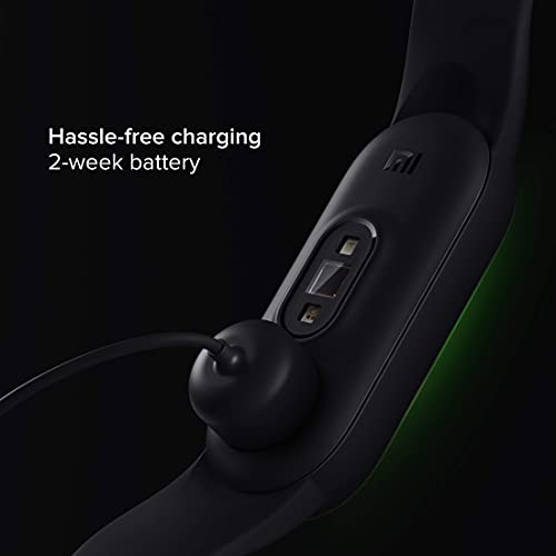 MI Smart Band 5 - India's No. 1 Fitness Band, 1.1" (2.8 cm) AMOLED Color Display, 2 Weeks Battery Life, Personal Activity Intelligence (PAI), 11 Sports Mode, Heart Rate, Women's Health Tracking (Black) - Image 6