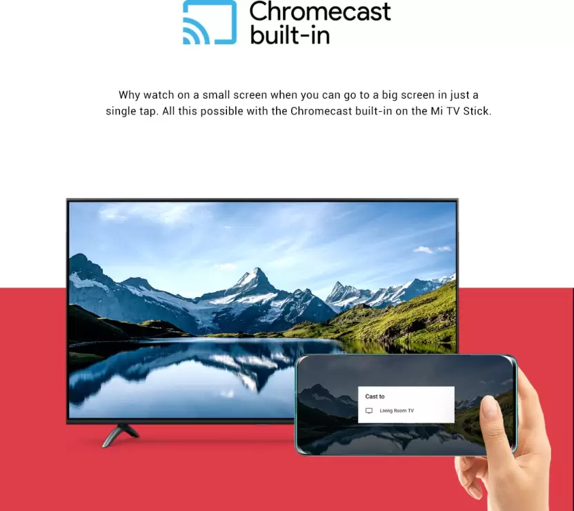 Mi TV Stick with Built in Chromecast (Black) - Image 7