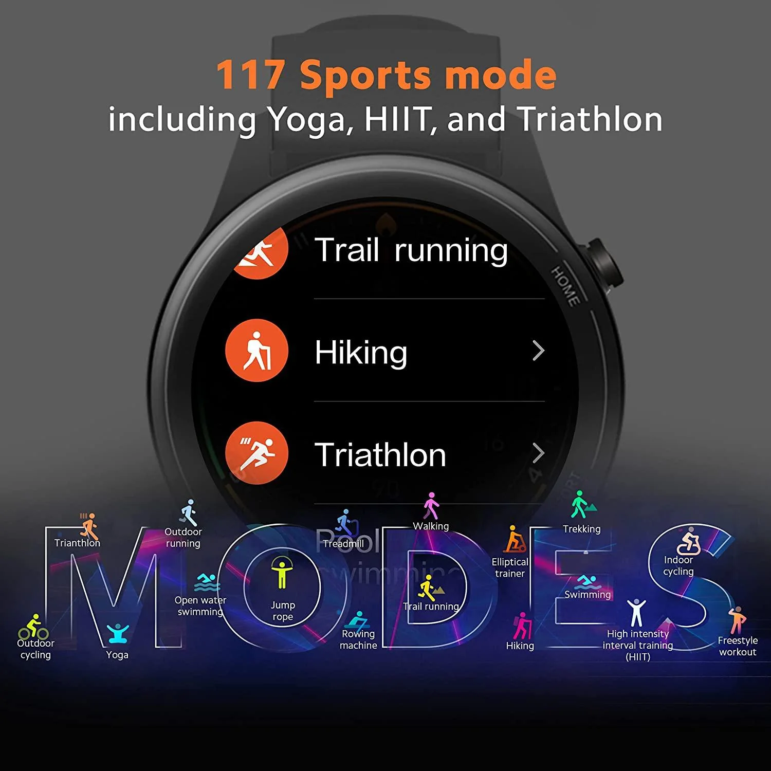 Mi Watch Revolve Active (Beige) - 1.39" AMOLED Display, SpO2, GPS and Sleep Monitor, Alexa Built-in, 117 Sports Mode, Personalized Watch Faces, 2 Weeks Battery Life, Music and Camera Control - Image 5