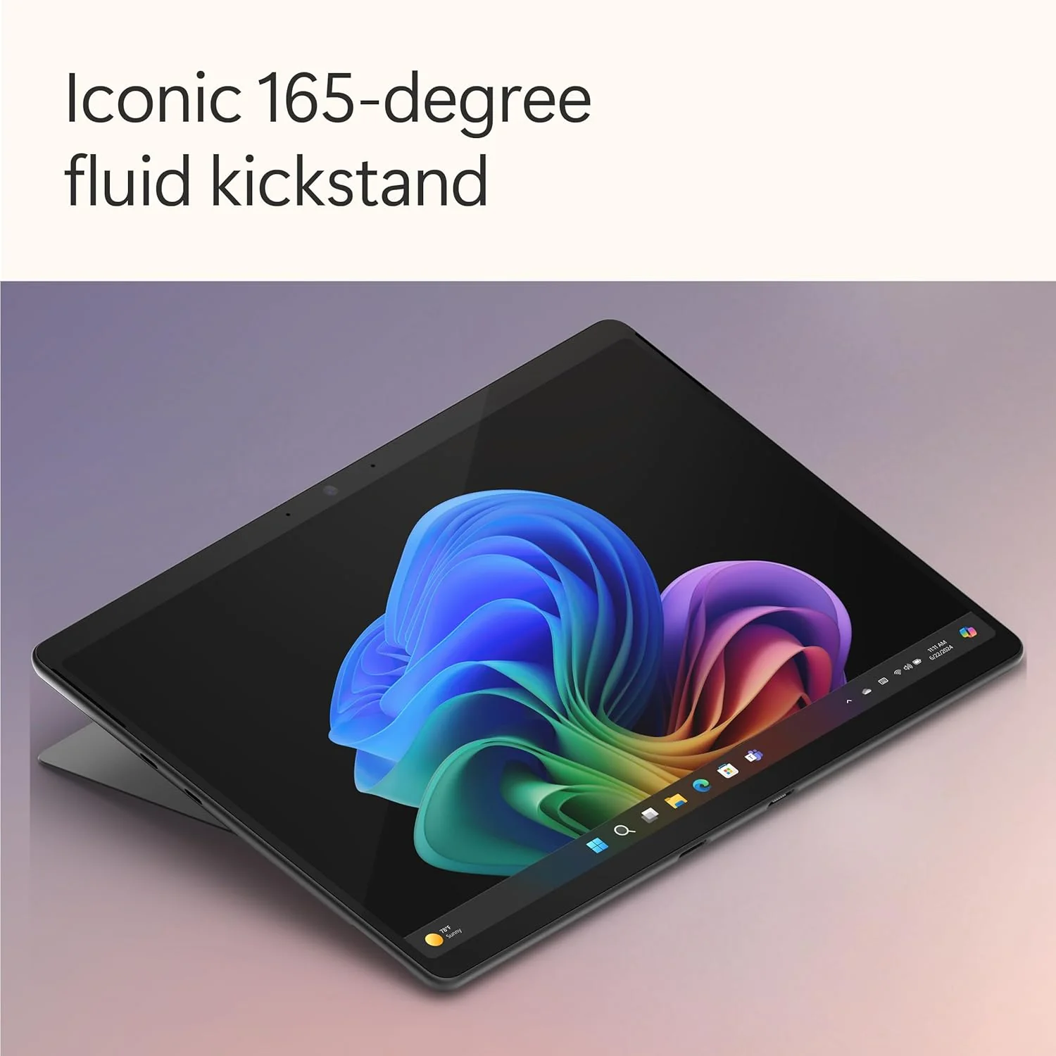 Microsoft New Surface Pro (11th Edition) - Windows 11 Home Copilot + PC - 13” LCD PixelSense Touchscreen - Qualcomm Snapdragon X Plus (10 Core) - 16GB RAM - 512GB SSD - Platinum - ZHY-00014 (BRAND NEW/SEALED) - Image 5