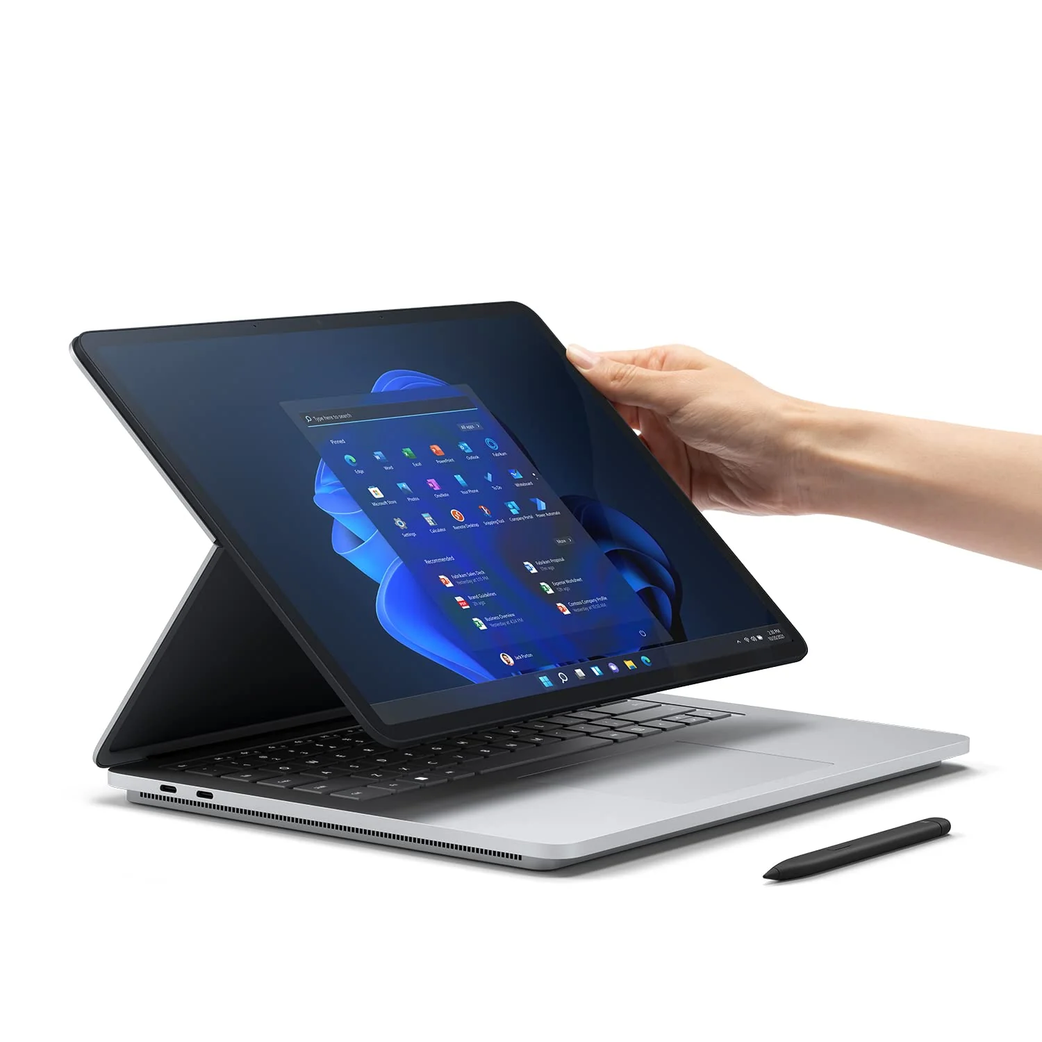 Microsoft Surface Laptop Studio - 14.4 Inches Touchscreen - Intel Core I5-16Gb Memory - 256Gb Ssd - Platinum Windows 11 (Thr-00022) - Wi-Fi (BRAND NEW/SEALED) - Image 7