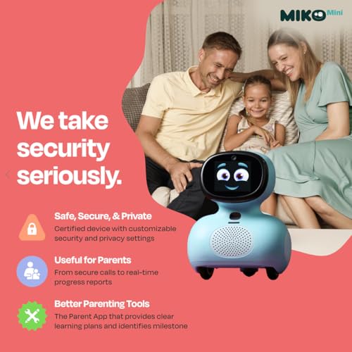 Miko Mini with 2 Years Free Max: AI Robot for Kids | Fosters STEAM Learning & Education | Packed with Games, Dance, Singing | Child-Safe Conversational Learning | Ideal Gift for Boys & Girls 5+ Blue - Image 7