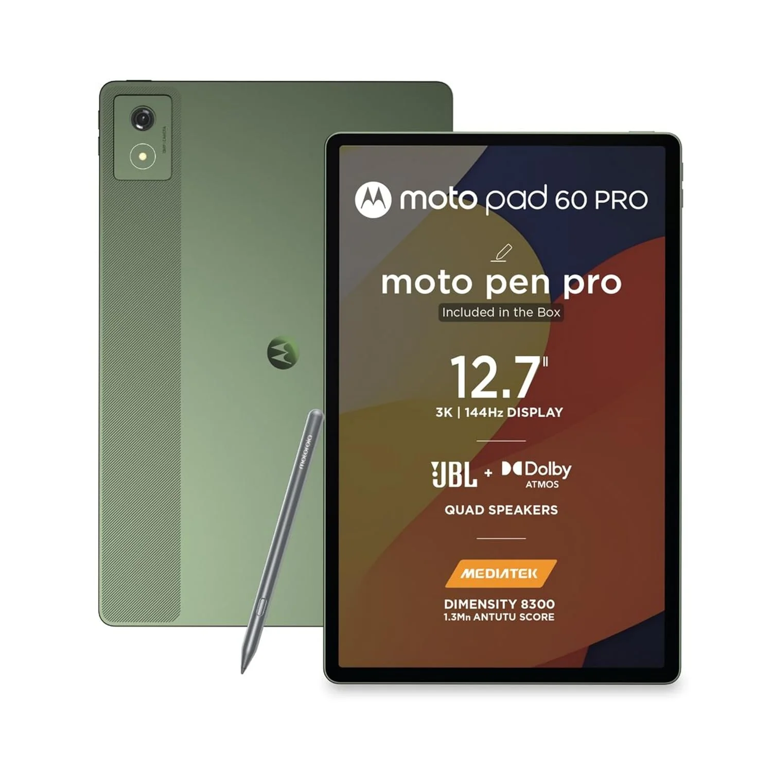 Motorola Pad 60 Pro (Pantone Bronze Green) (Without Moto Pen) - Image 13