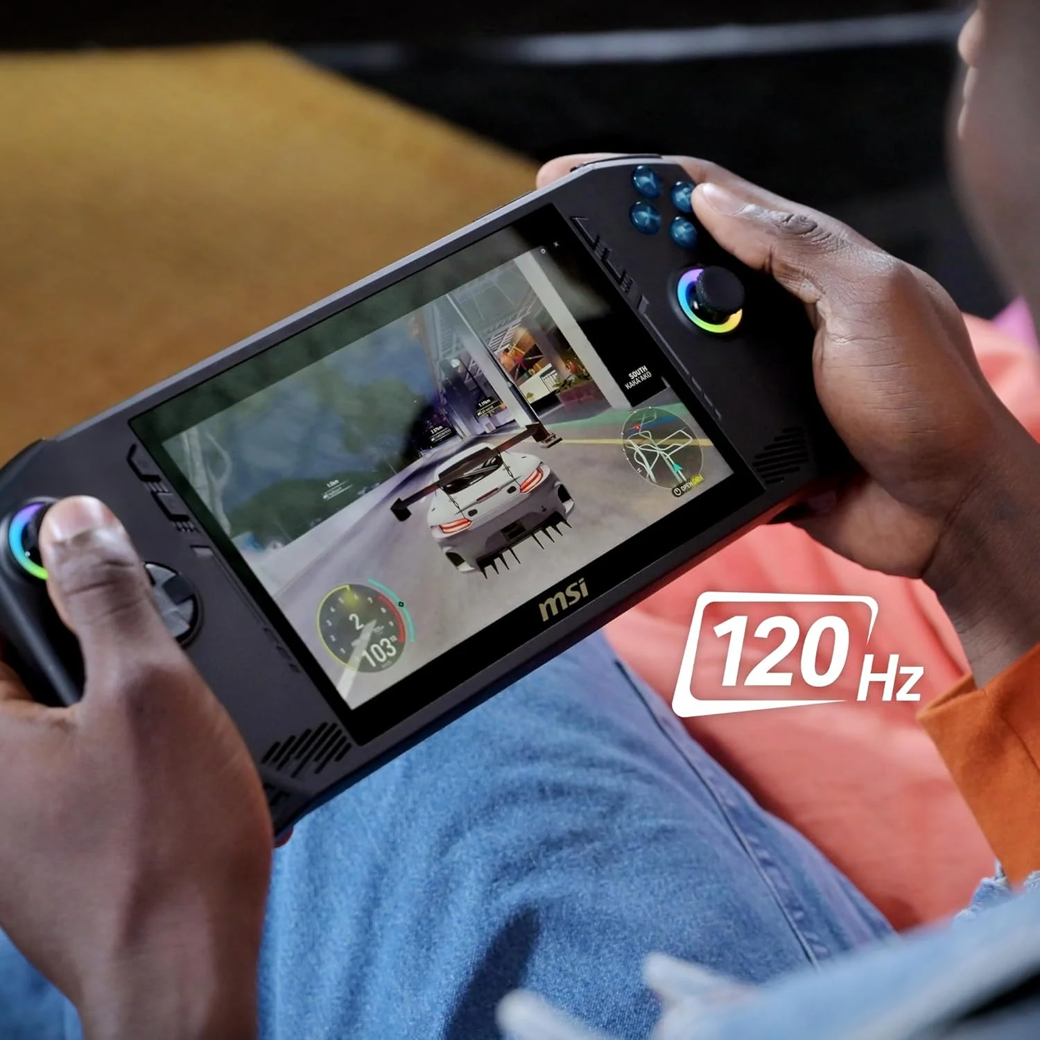 MSI Claw, Intel 1st Gen. Ultra 7 155H,Built-in AI, 18CM FHD 120Hz Handheld Gaming Console(16GB/1TB NVMe SSD/Windows 11 Home/Intel Arc/Black/675g), A1M-217IN - Image 14