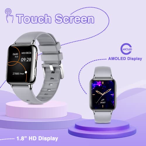 Mustard Magma Smart Watch with 1.8" Amoled Display, Bluetooth Calling - Image 2