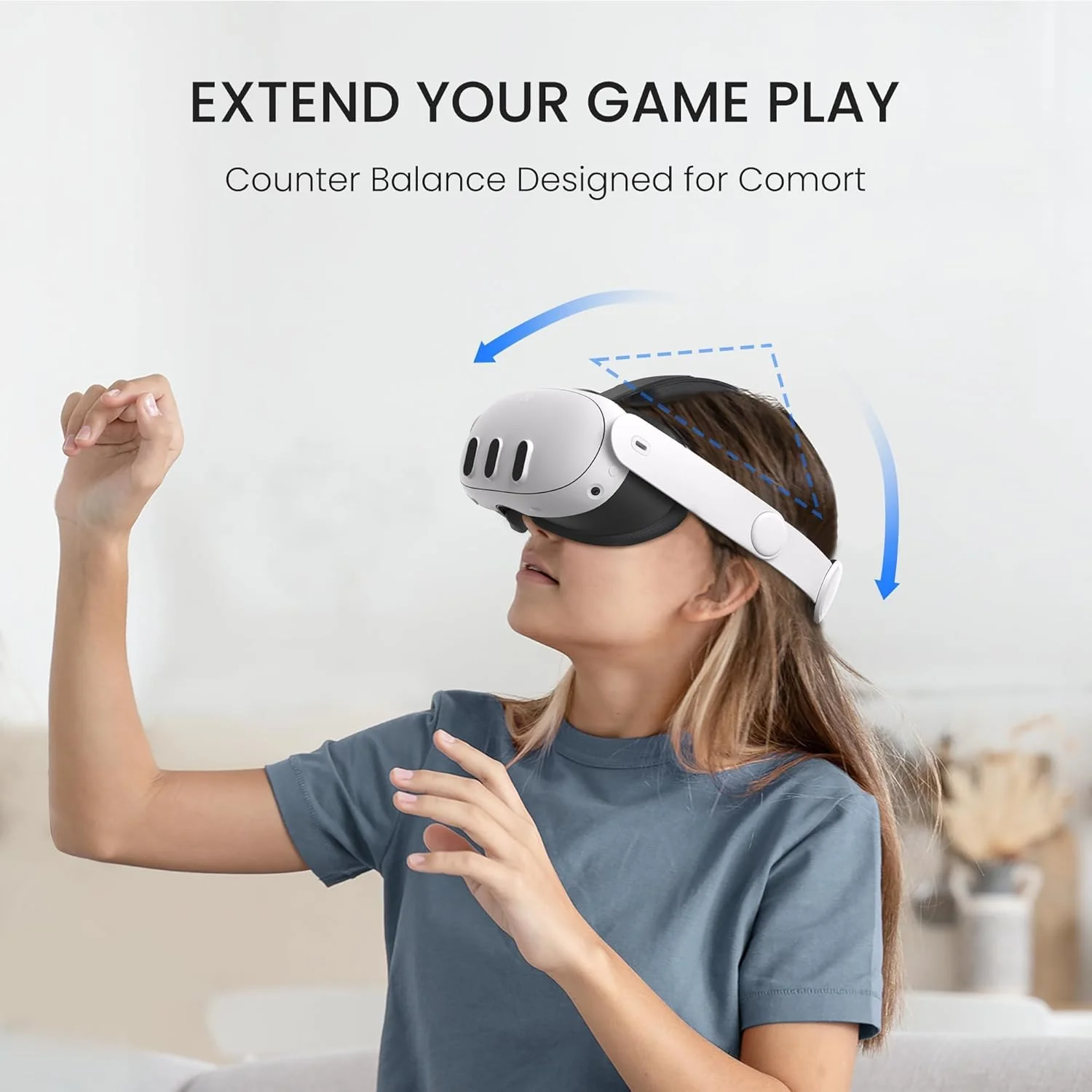 New World Comfort Elite Head Strap for Meta Quest 3/Quest 3S,Adjustable Elite Pressure-free Headstrap Replacement,VR Headset Accessories, (No VR Headset Machine Included) - Image 7