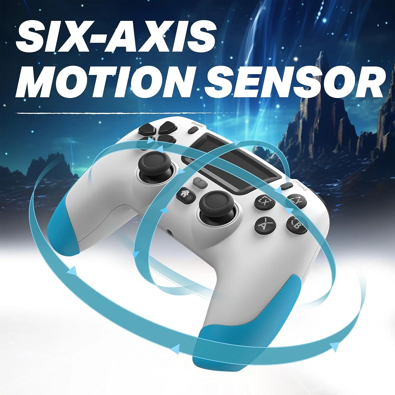 NITHO SMART PS Wireless Controller for PC, PS4, PS3, Android & iOS (Without Receiver) - Image 7