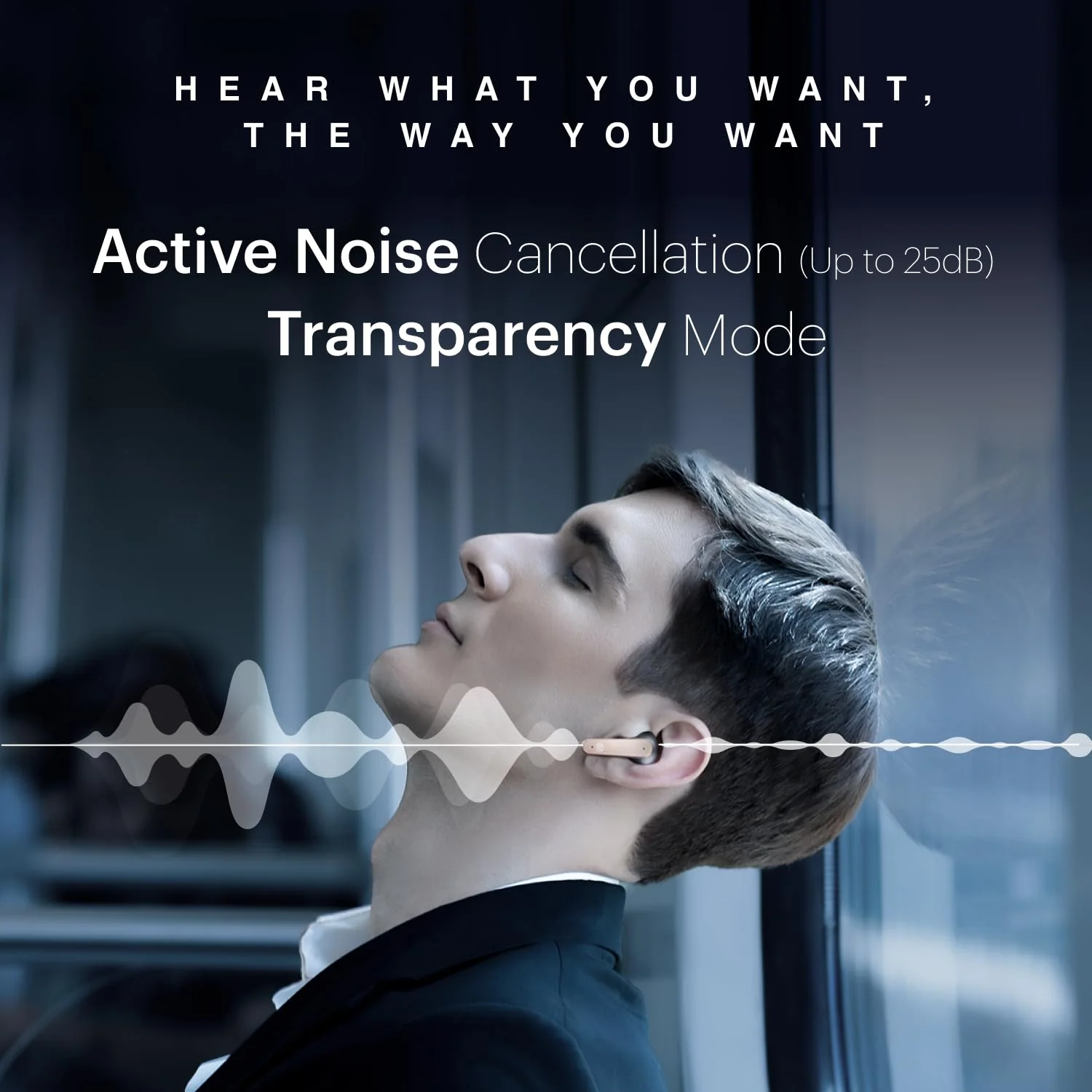 Noise Buds VS104 Max Truly Wireless in Ear Earbuds with ANC(Up to 25Db),Up to 45H Playtime, Quad Mic with ENC, Instacharge(10 Min=180 Min), 13Mm Driver, BT V5.3 (Rose Gold) - Image 3