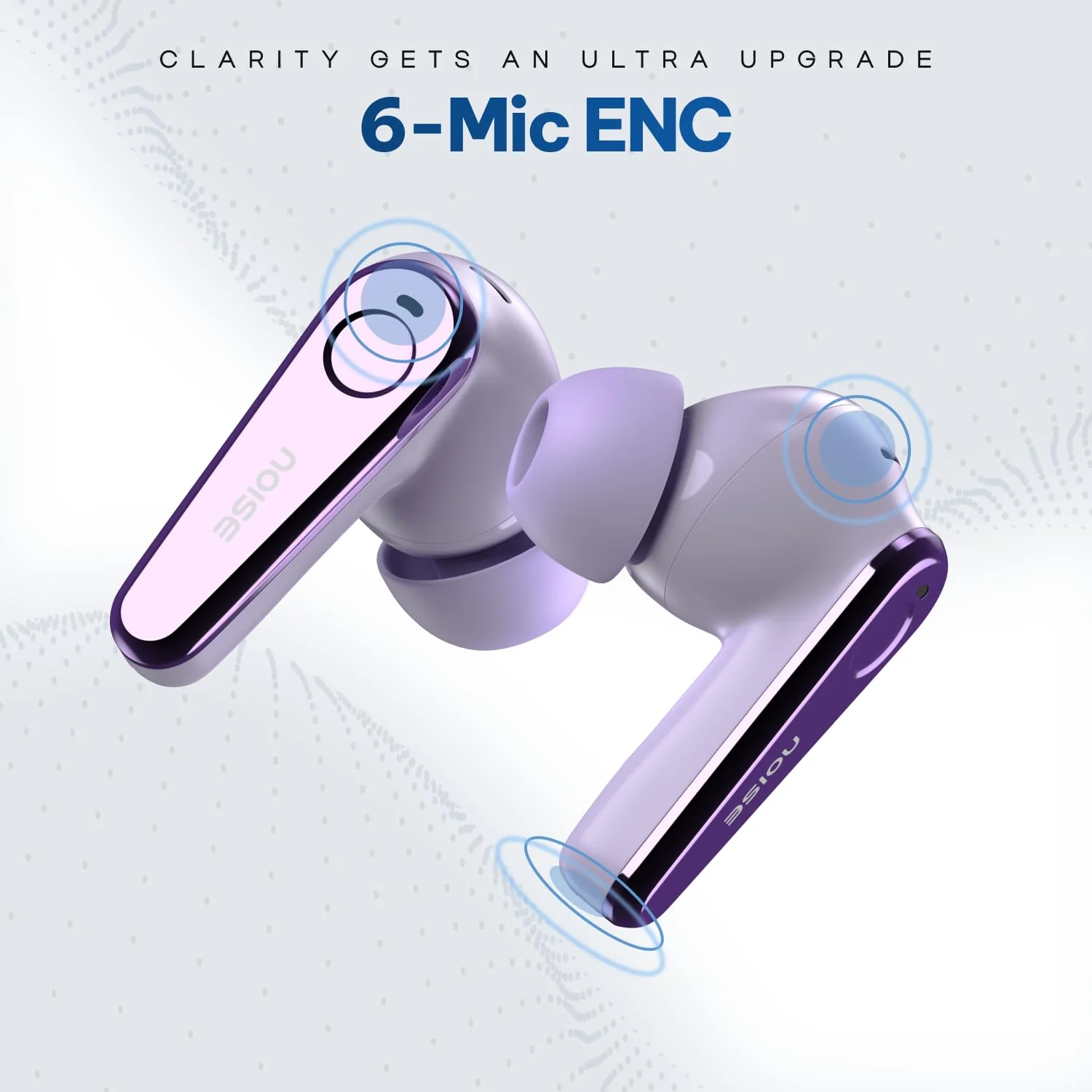 Noise Buds X Ultra in Ear Truly Wireless Earbuds with Hybrid ANC (Up to 45Db), LHDC, 11Mm Driver, 50H of Playtime, 6-Mic ENC, Dual Pairing,in Ear Detection, BT V5.3 - Image 7