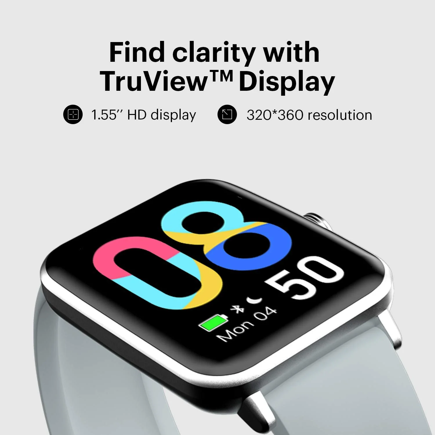Noise ColorFit Pro 3 Smart Watch, 1.55" HD Display, 10 Day Battery, Waterproof Smartwatch, Auto Recognition Sports Mode, Heart Rate, Spo2, Sleep & Stress Monitor Smartwatch for Men Women - Image 2