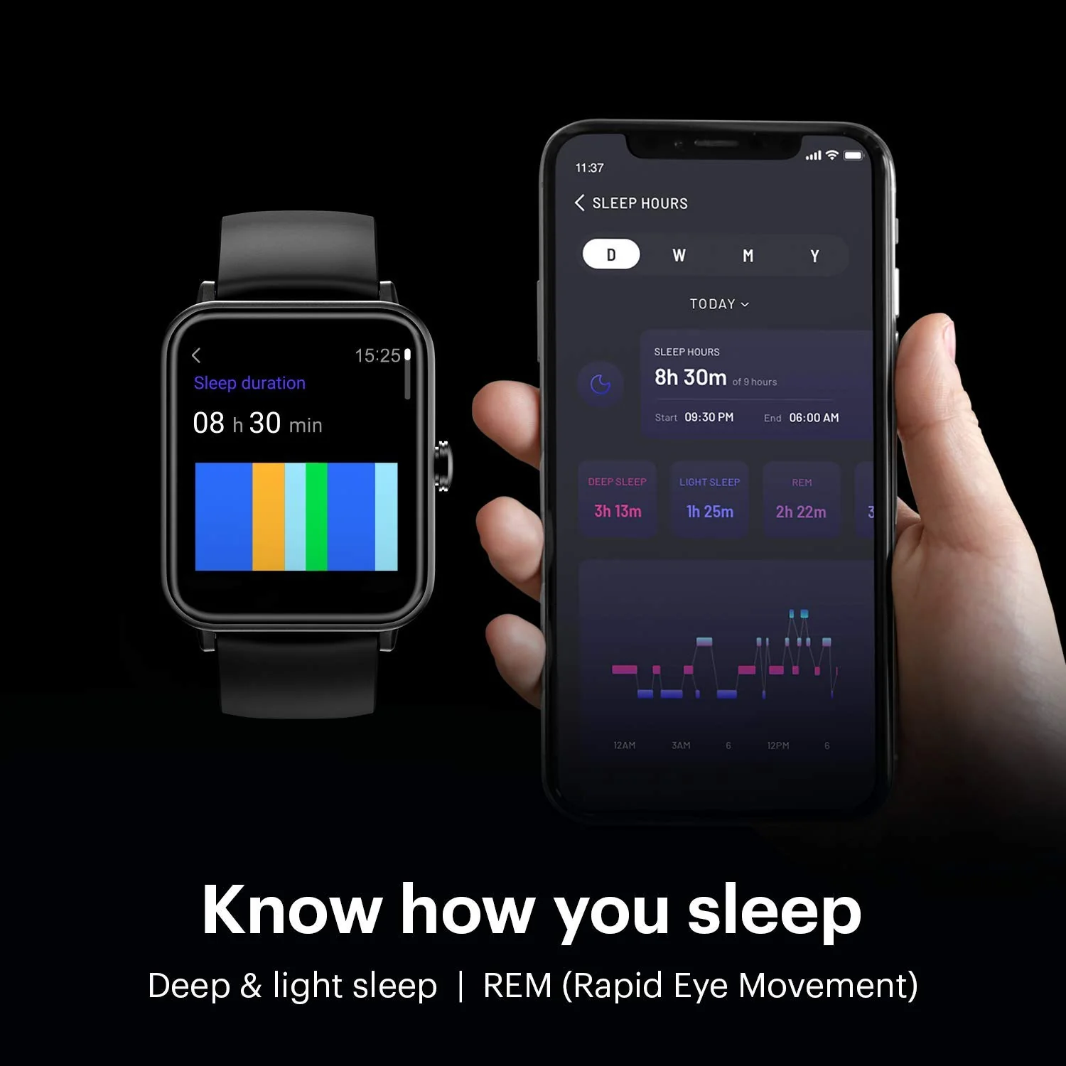 Noise ColorFit Pro 3 Smart Watch, 1.55" HD Display, 10 Day Battery, Waterproof Smartwatch, Auto Recognition Sports Mode, Heart Rate, Spo2, Sleep & Stress Monitor Smartwatch for Men Women - Image 9