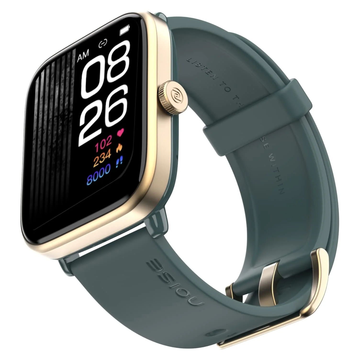Noise ColorFit Pro 4 Advanced Bluetooth Calling Smart Watch with 1.72" TruView Display, Fully-Functional Digital Crown, 311 PPI, 60Hz Refresh Rate, 500 NITS Brightness (Teal Blue)