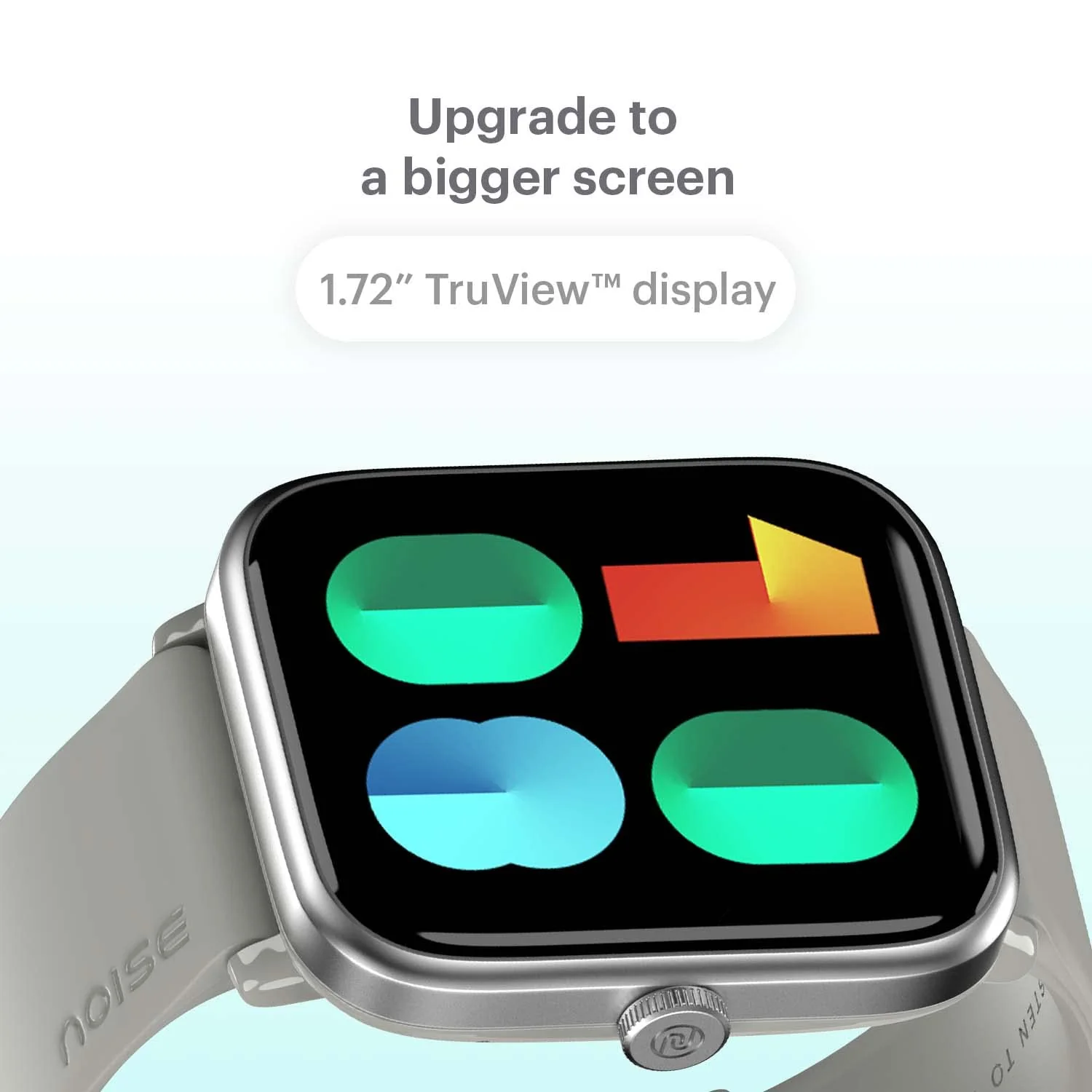 Noise ColorFit Pro 4 Advanced Bluetooth Calling Smart Watch with 1.72" TruView Display, Fully-Functional Digital Crown, 311 PPI, 60Hz Refresh Rate, 500 NITS Brightness (Teal Blue) - Image 5