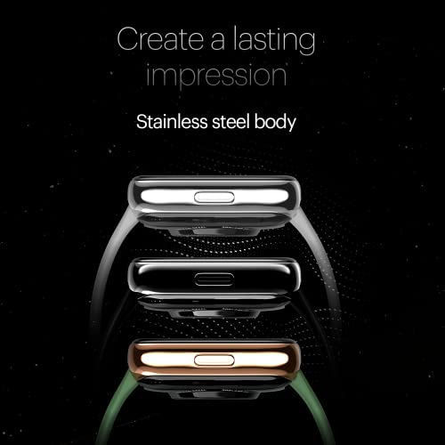 Noise ColorFit Ultra 2 with 1.78" (4.52cm) AMOLED Display, Best-in-Class Resolution, Premium Stainless Steel Body, 60+ Sports Modes, 100+ Watch Faces, IP68 Waterproof (Silver Grey), OneSize - Image 5