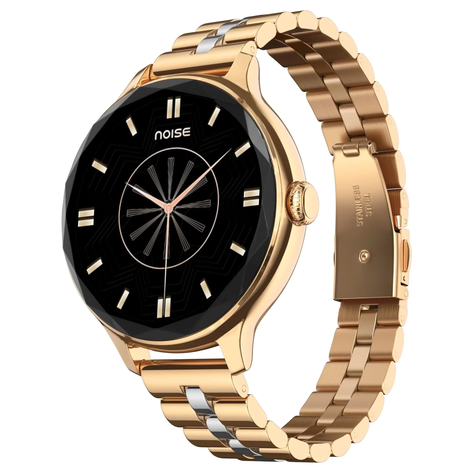 Noise Diva Smartwatch for Women with Diamond Cut Dial, Glossy Metallic Finish, AMOLED Display, New Metal Straps, 100+ Watch Faces, Female Cycle Tracker Smart Watch for Women - Image 10