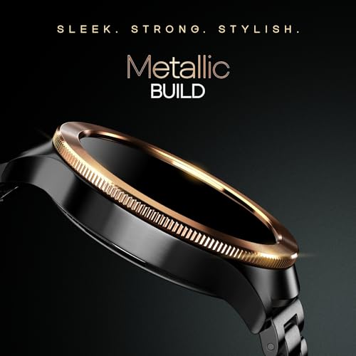 Noise Halo 2 MOD Smart Watch with Swappable Bezel Editions (Classic, Statement), 1.46" AMOLED, Smart Island, BT Calling, Metallic Build, Health Suite, Upto 7 Days Battery (Elite Black) - Image 3