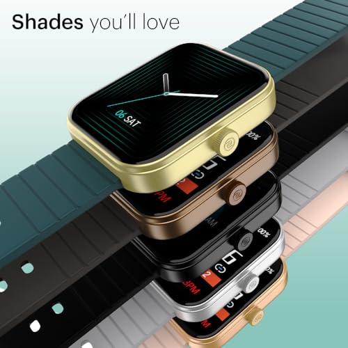Noise Newly Launched ColorFit Pulse 3 with 1.96" Biggest Display Bluetooth Calling Smart Watch, Premium Build, Auto Sport Detection & 170+ Watch Faces Smartwatch for Men & Women (Jet Black) - Image 5