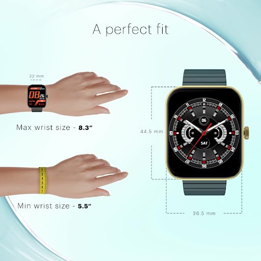 Noise Newly Launched ColorFit Pulse 3 with 1.96" Biggest Display Bluetooth Calling Smart Watch, Premium Build, Auto Sport Detection & 170+ Watch Faces Smartwatch for Men & Women (Jet Black) - Image 8