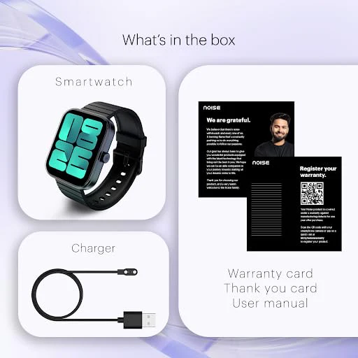Noise Newly Launched ColorFit Pulse 3 with 1.96" Biggest Display Bluetooth Calling Smart Watch, Premium Build, Auto Sport Detection & 170+ Watch Faces Smartwatch for Men & Women (Jet Black) - Image 9