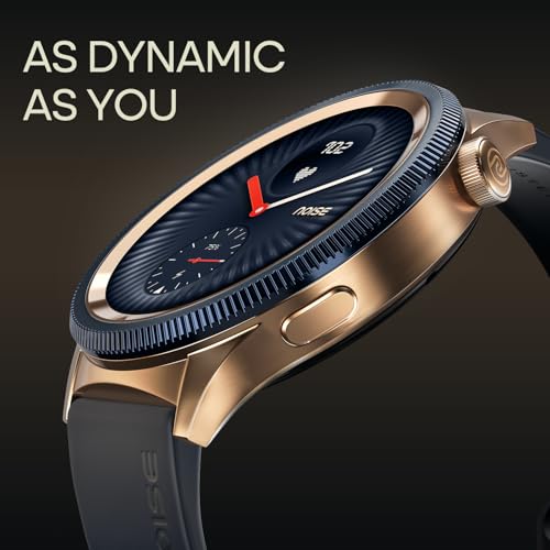 Noise Newly Launched Halo 2 Smart Watch 1st Ever Functional Rotating Dial (Axe-Cut Bezel), 1.43" AMOLED, Stainless Steel Build, Custom Transition Effects, BT Calling, Health Suite (Jet Black) - Image 4