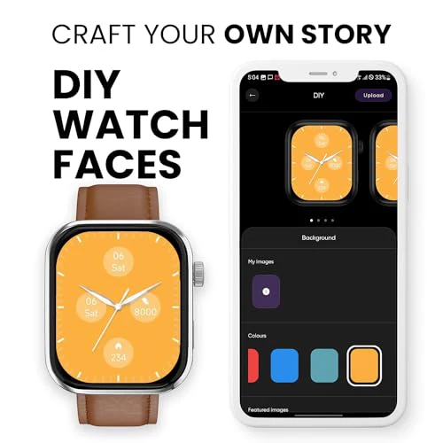 Noise Pro 5 Smart Watch with 1.85" AMOLED Display, BT Calling, New DIY Watch Faces, Ultra Personalization with Smart Dock, Productivity Suite, 100 Sports Modes and More - Image 2