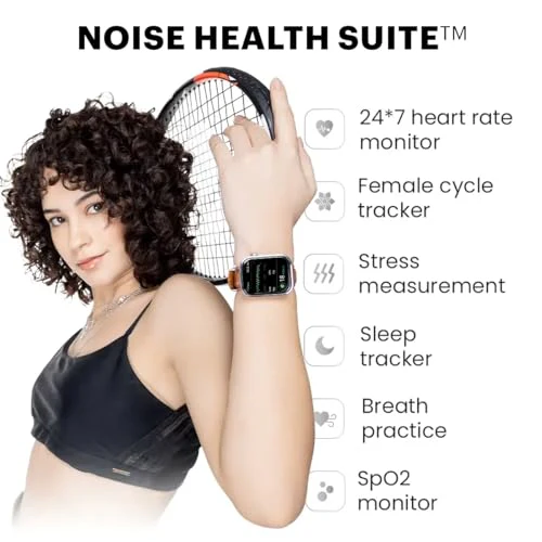 Noise Pro 5 Smart Watch with 1.85" AMOLED Display, BT Calling, New DIY Watch Faces, Ultra Personalization with Smart Dock, Productivity Suite, 100 Sports Modes and More - Image 8