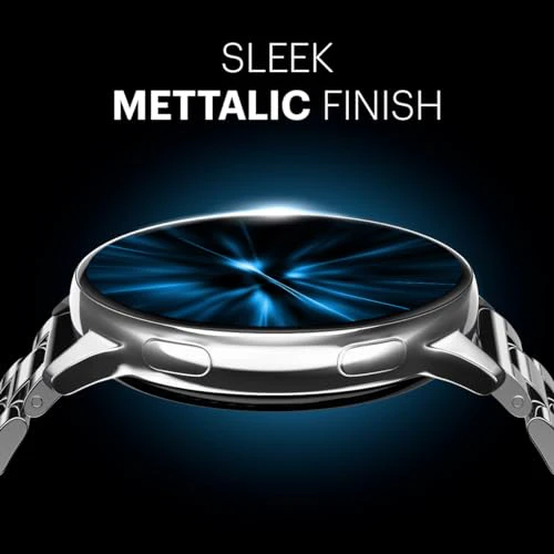 Noise Vortex Plus 1.46” AMOLED Display, AoD BT Calling, Sleek Metal Finish, 7 Days Battery Life, All New OS and with 100+ Watch Faces & Health Suite (Metal Black) - Image 5