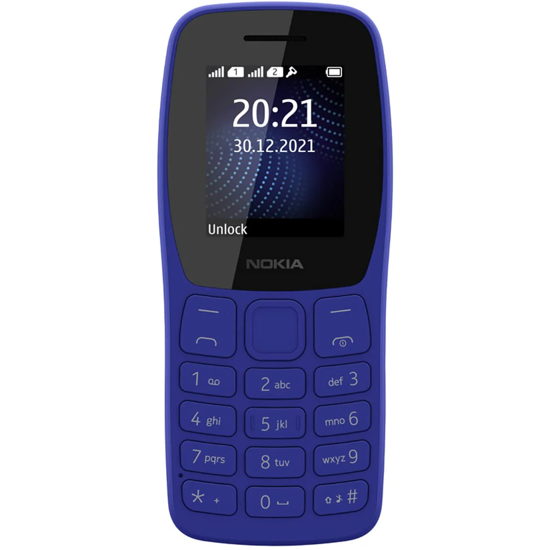 Nokia 105 Classic | Single SIM Keypad Phone with Built-in UPI Payments, Long-Lasting Battery, Wireless FM Radio, Charger in-Box