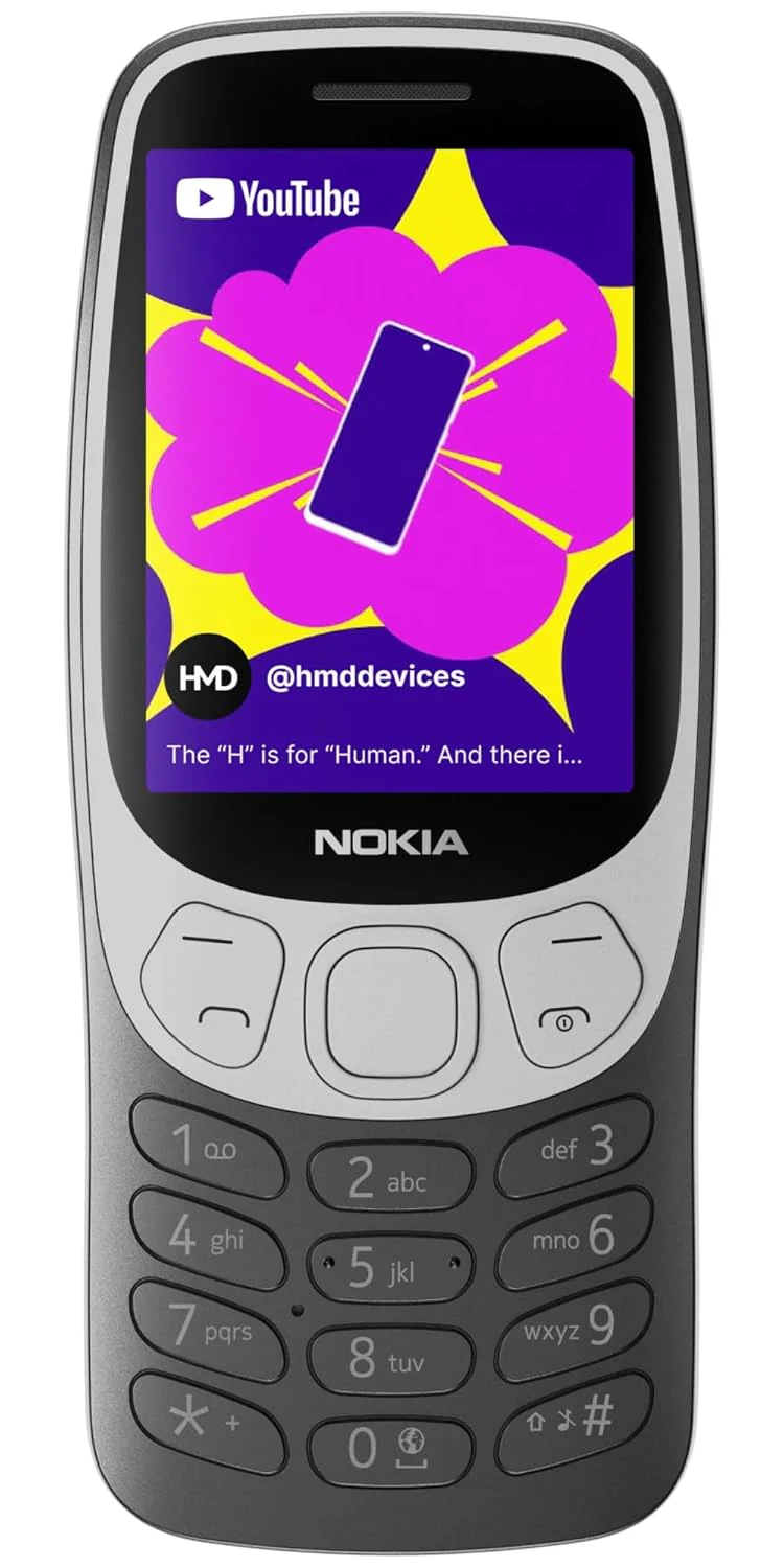Nokia 3210 4G | All-New Classic Keypad Phone with Dual SIM, YouTube, Scan & Pay UPI, Rear Camera, Wireless FM Radio, MP3 Player, Bluetooth & USB Type C - Image 4
