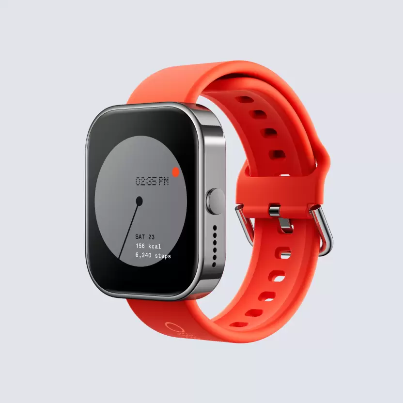Nothing CMF Watch Pro, 1.96 AMOLED, BT calling with AI noise reduction, GPS, Metallic Grey Smartwatch - Image 9