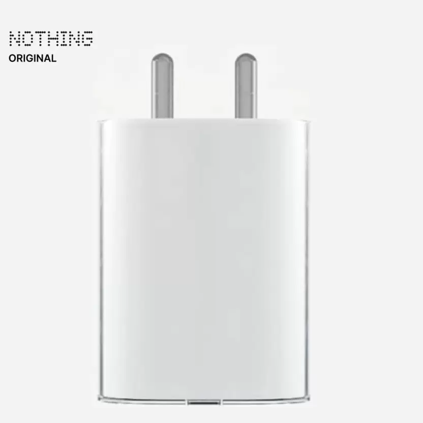 Nothing phone 45W, USB-C Compatible Power Charger (White) - Image 4