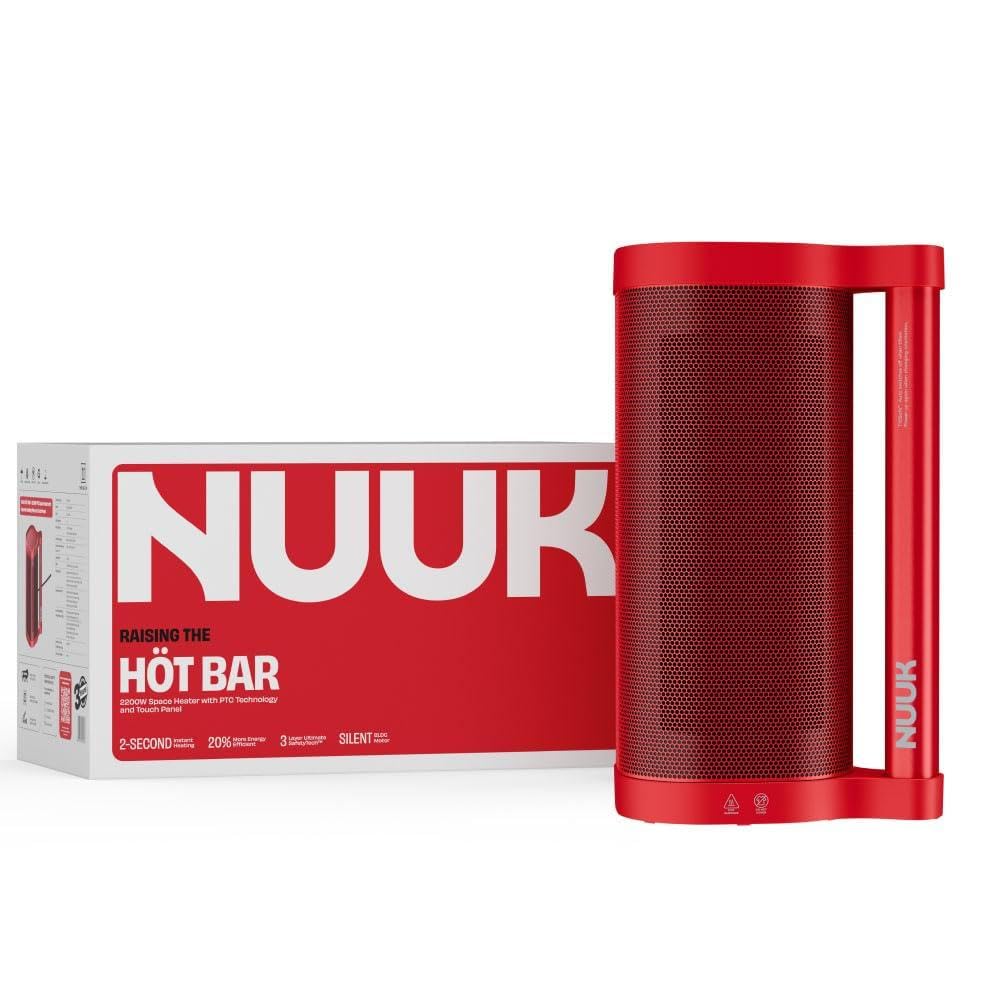NUUK HÖT BAR 2-Sec Instant Heating PTC Heater for Room | Upto 20% Bill Savings | Zero Dryness | Super-Silent, Portable | Vertical & Horizontal Use | 2200W | Perfect Replacement for small 7/9 fin OFRs - Image 11