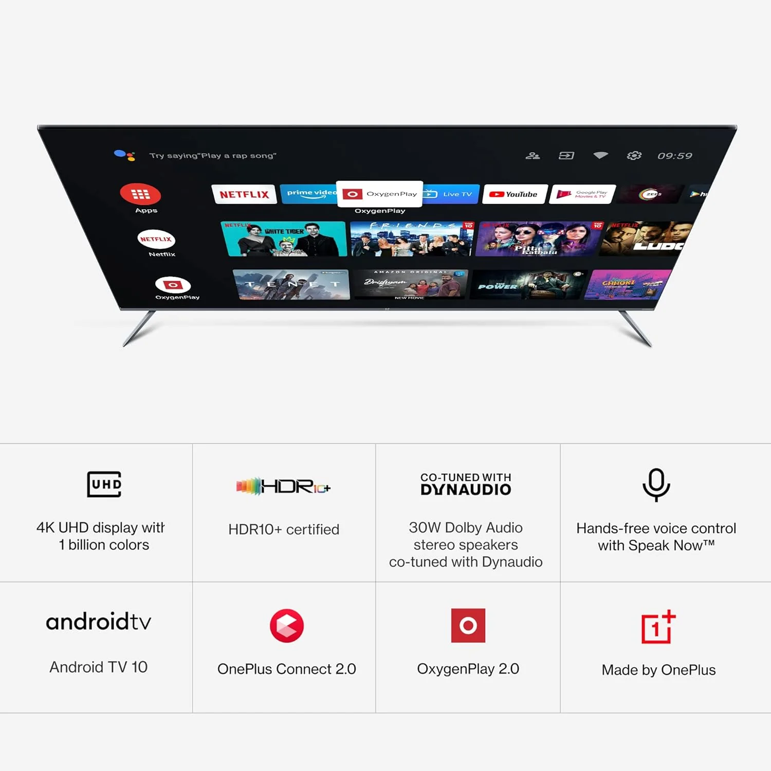 OnePlus U1S 50 inch Ultra HD 4K LED Smart Android TV (BRAND NEW/SEALED) - Image 6