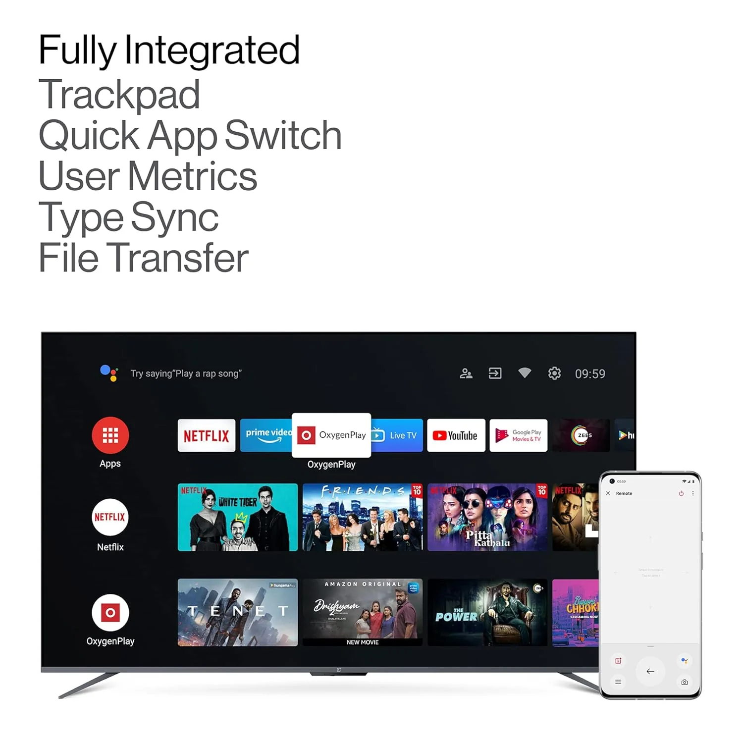 OnePlus U1S 50 inch Ultra HD 4K LED Smart Android TV (BRAND NEW/SEALED) - Image 8