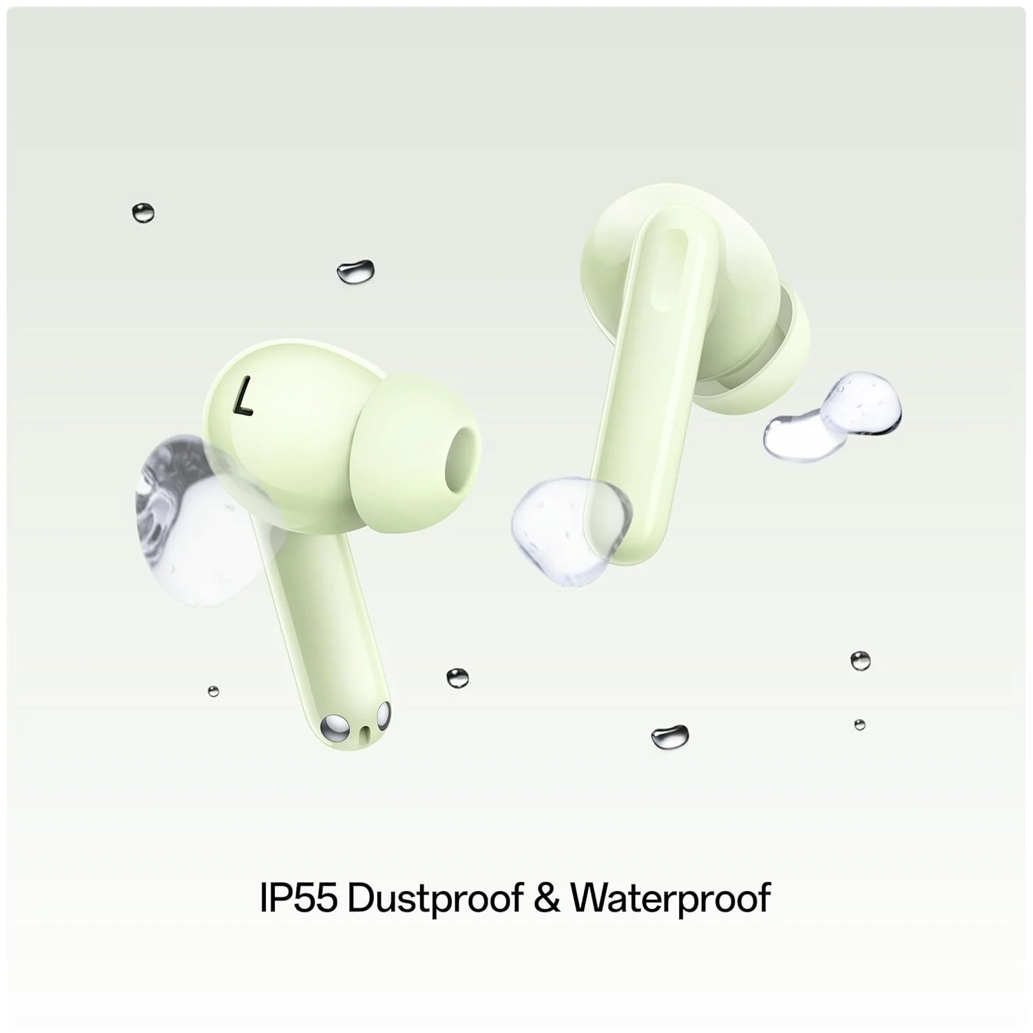 OPPO Enco Air3 Pro True Wireless in Ear Earbuds with Industry First Composite Bamboo Fiber, 49dB ANC, 30H Playtime, 47ms Ultra Low Latency,Fast Charge,BT 5.3 (Green) - Image 2