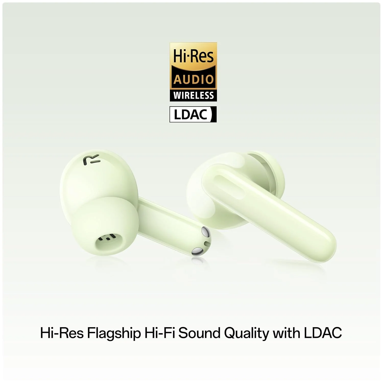 OPPO Enco Air3 Pro True Wireless in Ear Earbuds with Industry First Composite Bamboo Fiber, 49dB ANC, 30H Playtime, 47ms Ultra Low Latency,Fast Charge,BT 5.3 (Green) - Image 4