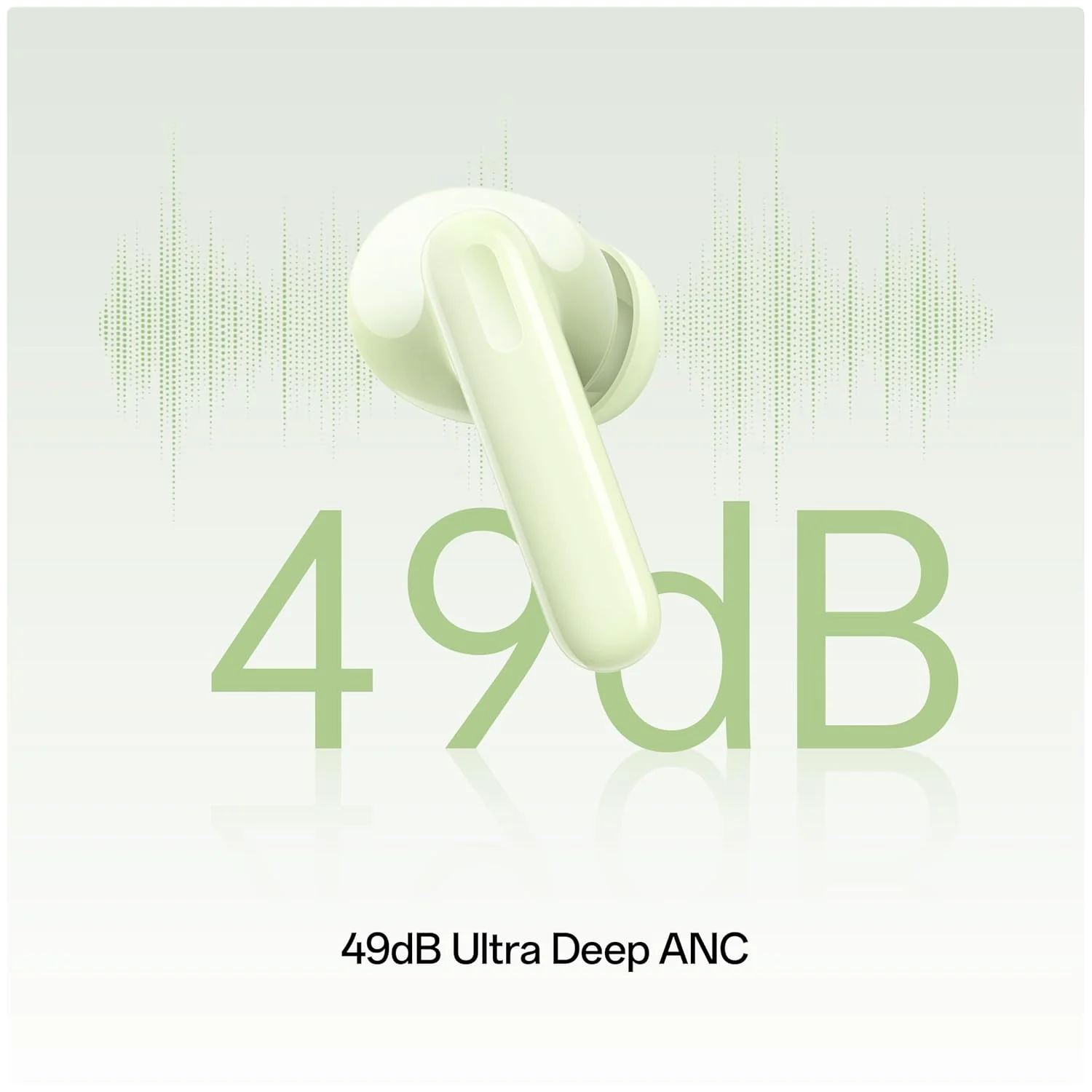 OPPO Enco Air3 Pro True Wireless in Ear Earbuds with Industry First Composite Bamboo Fiber, 49dB ANC, 30H Playtime, 47ms Ultra Low Latency,Fast Charge,BT 5.3 (Green) - Image 8