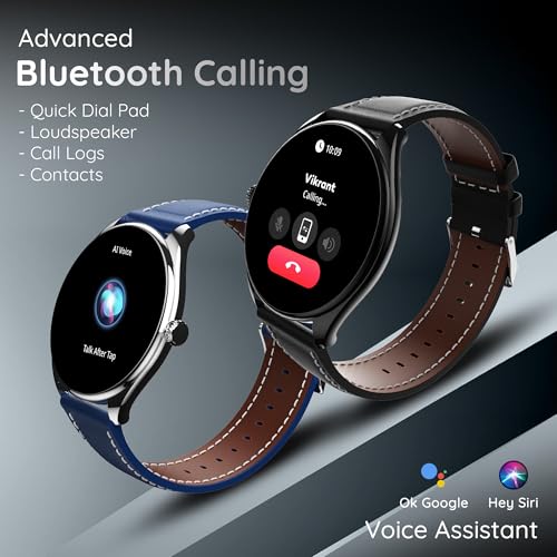 Pebble Royale Legend | 1.43" AMOLED Display | Ultra-Slim Premium Build | Always-On Display | Bluetooth Calling | Health Tracking & Smart Features (Black) - Image 5