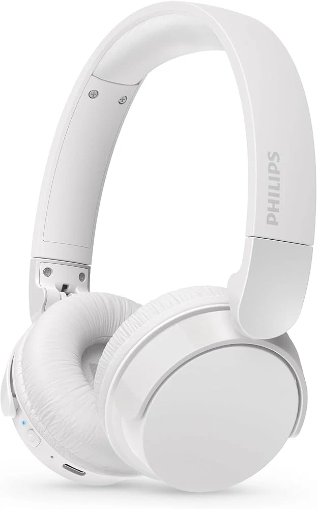 PHILIPS Audio TAH4209 Bluetooth Headphones,Lightweight and Foldable Design, 32mm Neodynamic Drivers, 55H Playtime, USB Type-C Fast Charging, Built-in Mic for Smartphone, Laptop, Tablet - Image 10