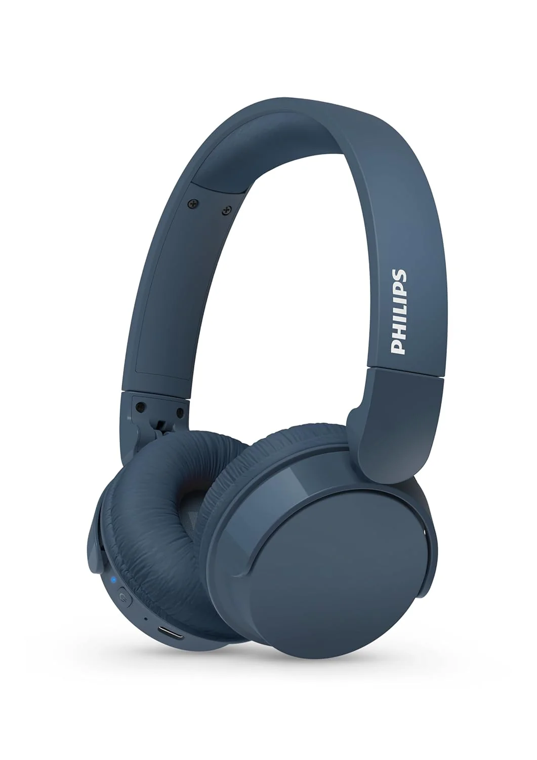PHILIPS Audio TAH4209 Bluetooth Headphones,Lightweight and Foldable Design, 32mm Neodynamic Drivers, 55H Playtime, USB Type-C Fast Charging, Built-in Mic for Smartphone, Laptop, Tablet - Image 2