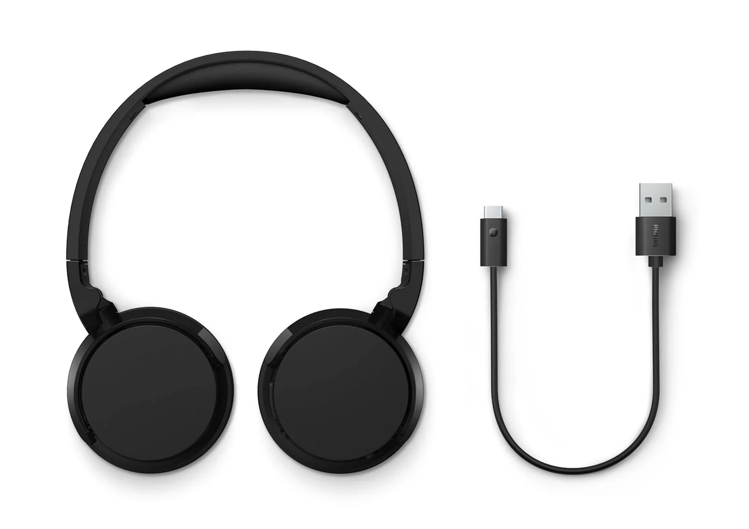 PHILIPS Audio TAH4209 Bluetooth Headphones,Lightweight and Foldable Design, 32mm Neodynamic Drivers, 55H Playtime, USB Type-C Fast Charging, Built-in Mic for Smartphone, Laptop, Tablet - Image 6