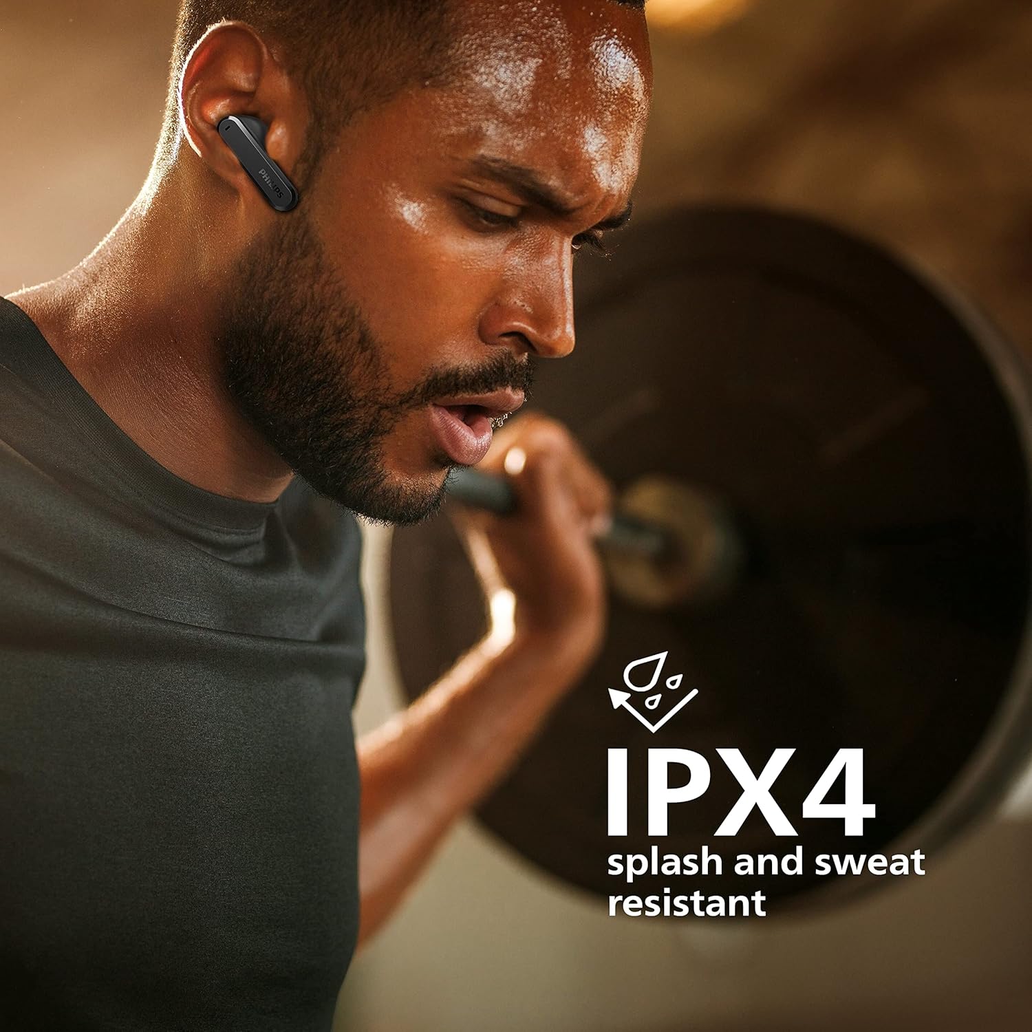 PHILIPS Audio TWS Tat4506 Bluetooth Truly Wireless in Ear Earbuds with Mic with Active Noise Cancellation, 24 Hrs Playtime (6+18), Ipx4, Touch Controls, C-Type Charging (Black) - Image 9