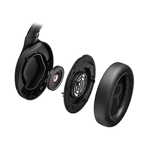 PHILIPS Wireless On Ear Headphones TAH8506BK, Sleek Design with Noise Cancellation Pro,Upto 60 Hrs of Play time, Touch Control (Black), Sensitivity: 96 dB (1K Hz) - Image 9