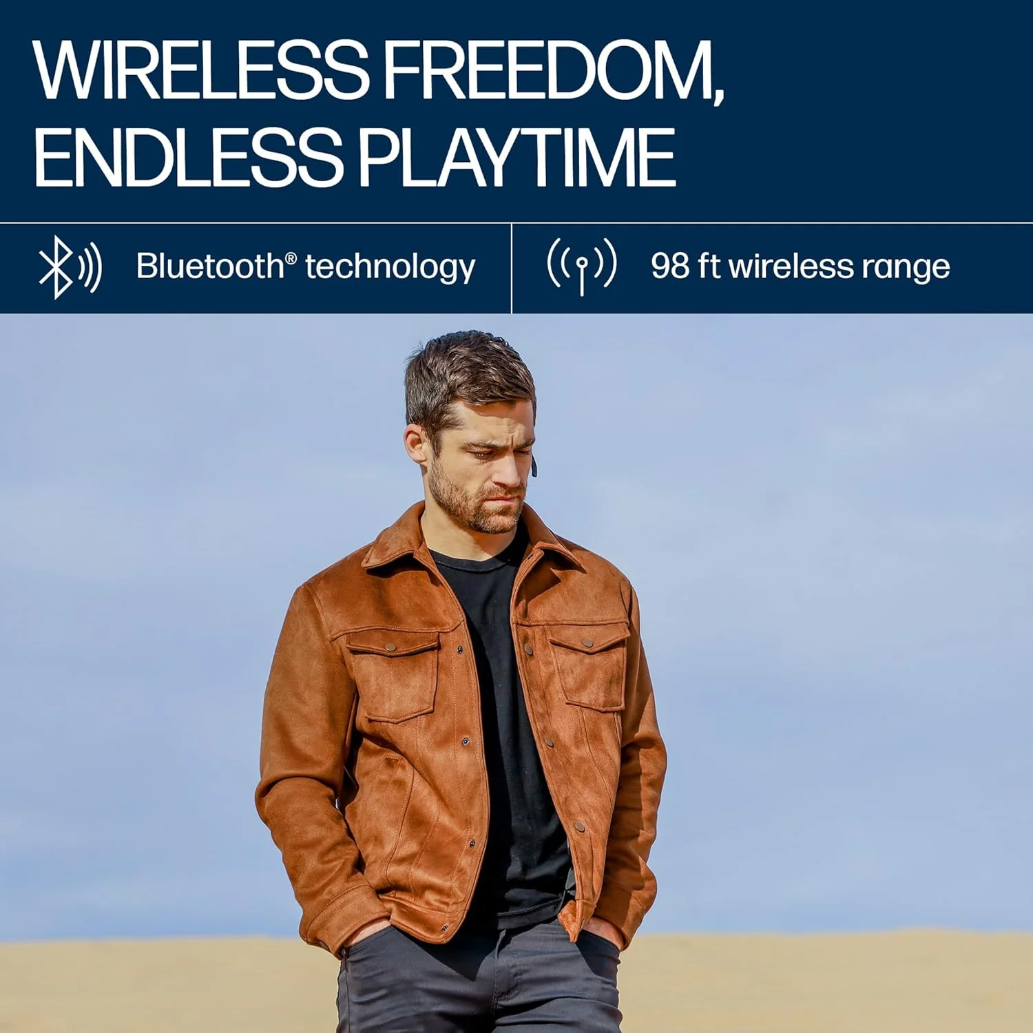 POLY Voyager 5200 Wireless Headset,Single-Ear W/Noise-Canceling Mic,Lightweight Only 20G,Connect to Mobile/Tablet Via Bluetooth,Sweatproof,Up to 7 Hours Talk Time,1-Year Warranty,Black,7S431Aa-In Ear - Image 5